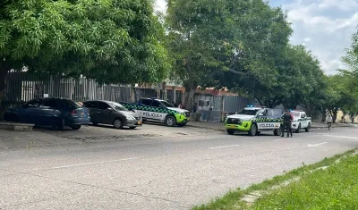 Personal de la Sijin realizó el levantamiento del cadáver y lo trasladó a Medicina Legal. 