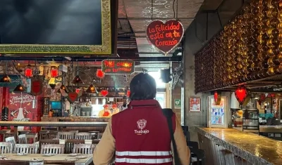 Imagen de la inspección del Ministerio de Trabajo.