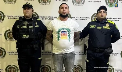 Abraham Alfredo López Caballero, alias 'Mono Abraham'.