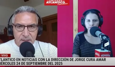 Transmisión de Atlántico en Noticias.