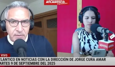 Transmisión de Atlántico en Noticias.