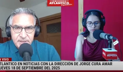 Transmisión de Atlántico en Noticias.