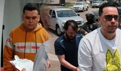 Digno Palomino y Jorge Eliécer Díaz Collazos, alias 'Castor'.