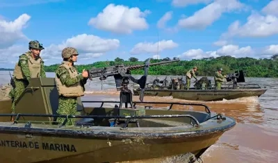 Patrullajes de la Armada Nacional