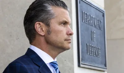 El secretario de Guerra de EE.UU., Pete Hegseth.