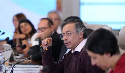 El Presidente de la República, Gustavo Petro.