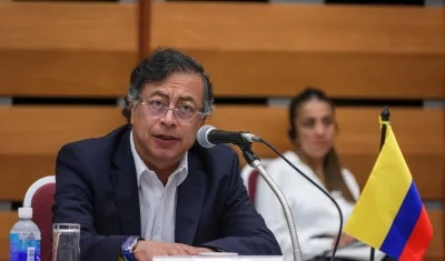 El Presidente de la República, Gustavo Petro.