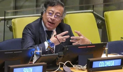 El Presidente de la República, Gustavo Petro.