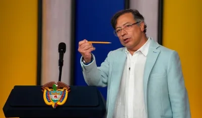 Presidente Gustavo Petro. 