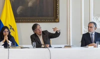 El Presidente Gustavo Petro.