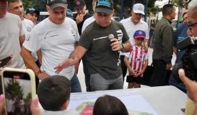 El Alcalde de Barranquilla, Alex Char.