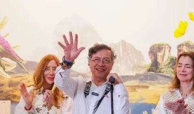 El Presidente Gustavo Petro.