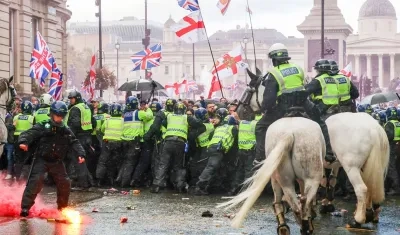Imagen del enfrentamiento.