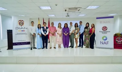 Lanzamiento del Primer Núcleo de Apoyo Contable y Fiscal (NAF) Aduanero en Barranquilla.