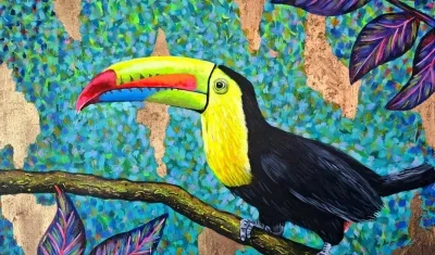 Obra de la artista Susan Ancínez. 