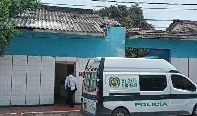 Lugar donde fue hallada una de las víctimas en San Roque.