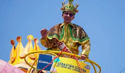 Sebastián Guzmán, Rey Momo 2023.