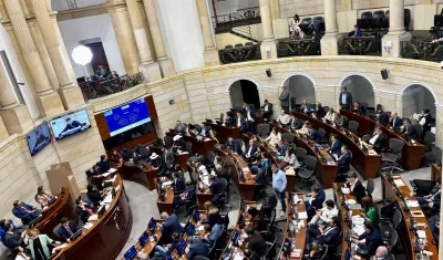 Plenaria del Senado.
