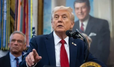 El presidente de Estados Unidos, Donald Trump.