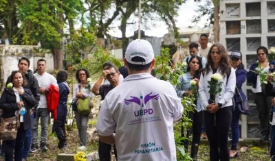 Búsqueda se realizó bajo coordinación de la UBPD.