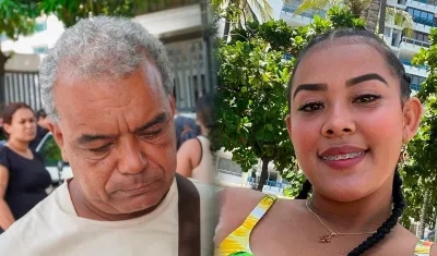 Ramón Emilio Arias Cantillo y su Yolanda Estefany Arias Santos. 