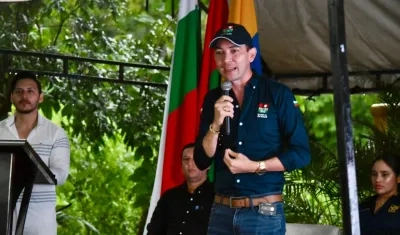 Juan Qüenza, alcalde de Arauca.