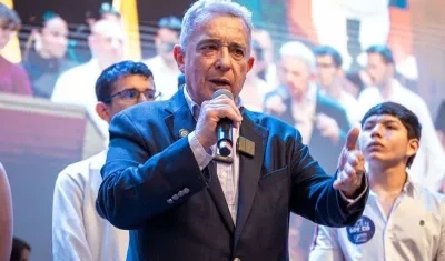 Expresidente Álvaro Uribe Vélez.