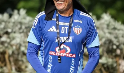 Alfredo Arias, director técnico del Junior.