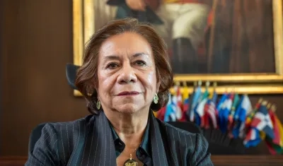 Rosa Villavicencio, Canciller de Colombia. 