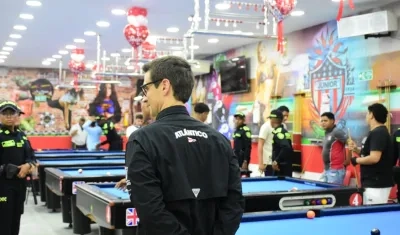 Caravanas de seguridad recorre distintos comercios y zonas priorizadas en Atlántico.