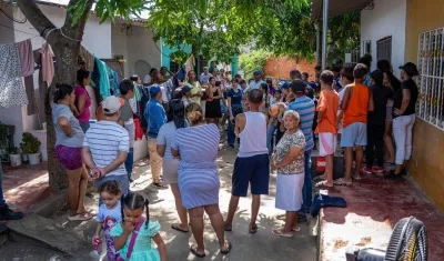 Jornada de censo para familias damnificadas en Soledad. 