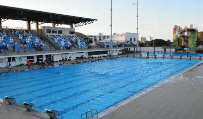 Complejo Acuático Eduardo Movilla, en Barranquilla. 