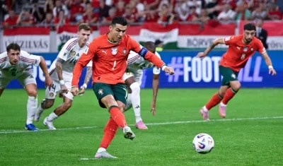 Cristiano Ronaldo, delantero del Al Nassr y la selección de Portugal.