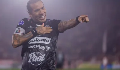 Dayro Moreno, goleador del Once Caldas. 