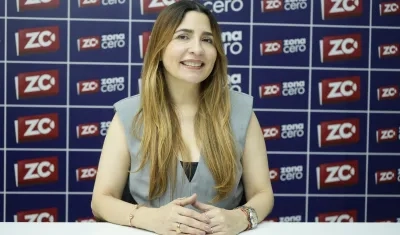 Claudia Bahamón, gerente Costa Norte de Aqualia.