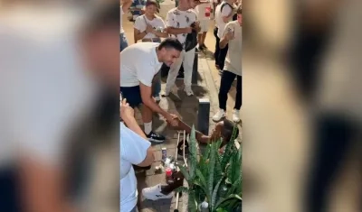 Guillermo Celis participando de La Mancha Blanca