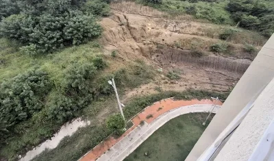 Inestabilidad del terreno en Puerta Dorada. 