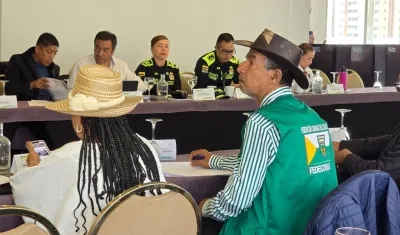 Mesa Nacional de Seguridad con las JAC.