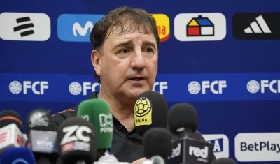 El argentino Néstor Lorenzo, técnico de la Selección Colombia. 