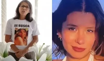 Lucy Díaz, madre de Tatiana Hernández.