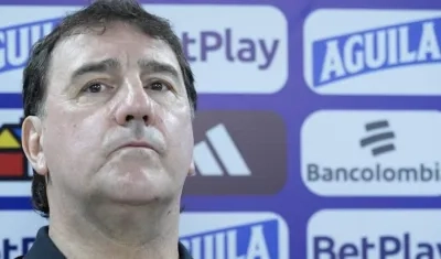 El argentino Néstor Lorenzo, entrenador de la Selección Colombia.