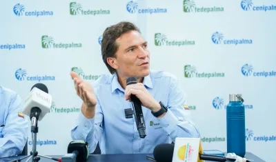 Nicolás Pérez Marulanda, presidente Ejecutivo de Fedepalma.