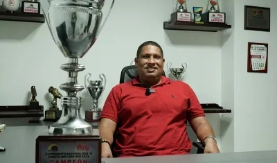 Francisco Sánchez preside desde 2019 la Liga de Fútbol del Atlántico.