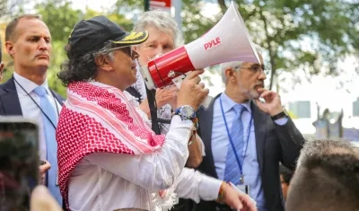 Presidente Petro en NY.