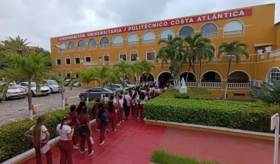 Instalaciones de la Corporación Universitaria Politécnico Costa Atlántica.