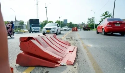 Puente Simón Bolívar, en Soledad.