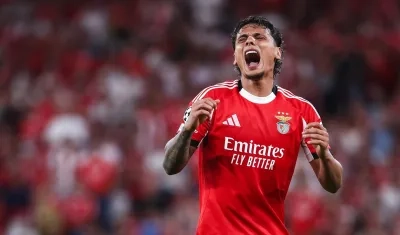 El colombiano Richard Ríos firmó contrato hasta 2030 con el Benfica. 