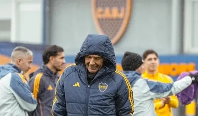Miguel Ángel Russo, director técnico de Boca Juniors. 