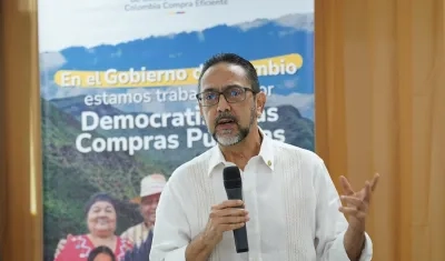 Jorge Senior Martínez, rector de la Universidad Autónoma del Caribe.