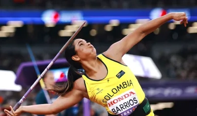 Valentina Barrios impuso una marca de 60,98 metros en semifinales. 